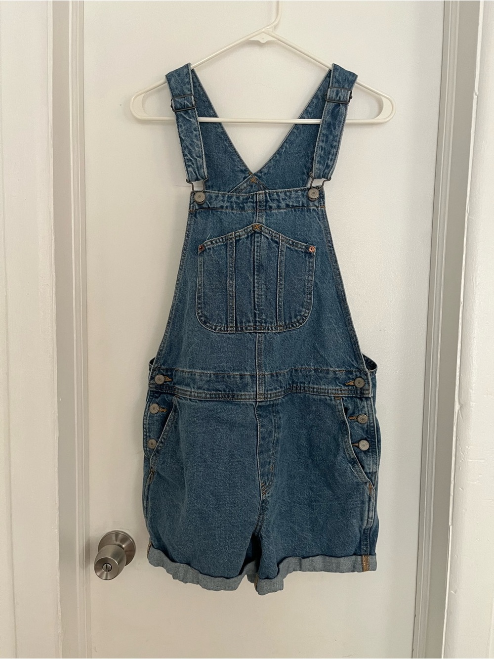 Old Navy Light Blue Denim Overalls
